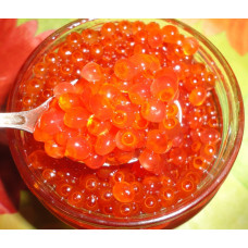 Икра Чавычи Премиум 200г Лососевая натуральная (Caviar Chinook Premium 200g) Красная икра