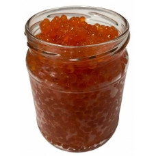 Икра Горбуши Премиум 500г Лососевая натуральная (Caviar Gorbuscha Premium 500g) Икра красная (Red Caviar)