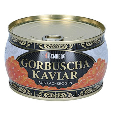 Икра красная Горбуша Лемберг 400г (Kaviar Gorbuscha Lemberg 400g) Икра красная (Red Caviar) Икра красная Горбуша Лемберг 400г (Kaviar Gorbuscha Lemberg 400g) Икра красная (Red Caviar)