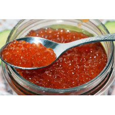 Икра Нерки Премиум 200г Лососевая натуральная (Caviar Sockeye Premium 200g) Красная икра