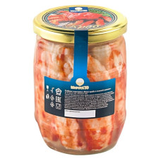 Краб королевский ТМ «Широта 50» 500г (King Crab 500g) Мясо Краба (Crab Meat) Краб королевский ТМ «Широта 50» 500г (King Crab 500g) Мясо Краба (Crab Meat)