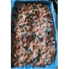 Шматки лосося н/ш с/м (20кг) Риба