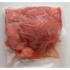 Лосось Семга Слабосоленая брюшки б/ш в/у 500г (Salted salmon 500g) Рыба (Fish)