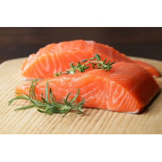 Лосось Семга слабосоленая филе куски н/ш в/у 500г (Salted salmon 500g) Рыба (Fish) Лосось Семга слабосоленая филе куски н/ш в/у 500г (Salted salmon 500g) Рыба (Fish)