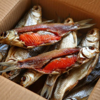 Плотва вяленая с икрой (Dried roach with caviar) Рыба (Fish) Плотва вяленая с икрой (Dried roach with caviar) Рыба (Fish)