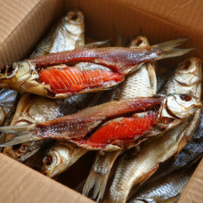 Плотва вяленая с икрой (Dried roach with caviar) Рыба (Fish) Плотва вяленая с икрой (Dried roach with caviar) Рыба (Fish)